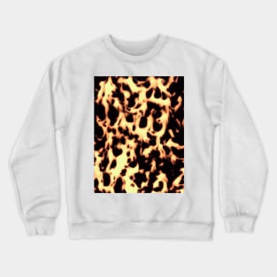 Tortoise Shell | Creme Latte Crewneck Sweatshirt